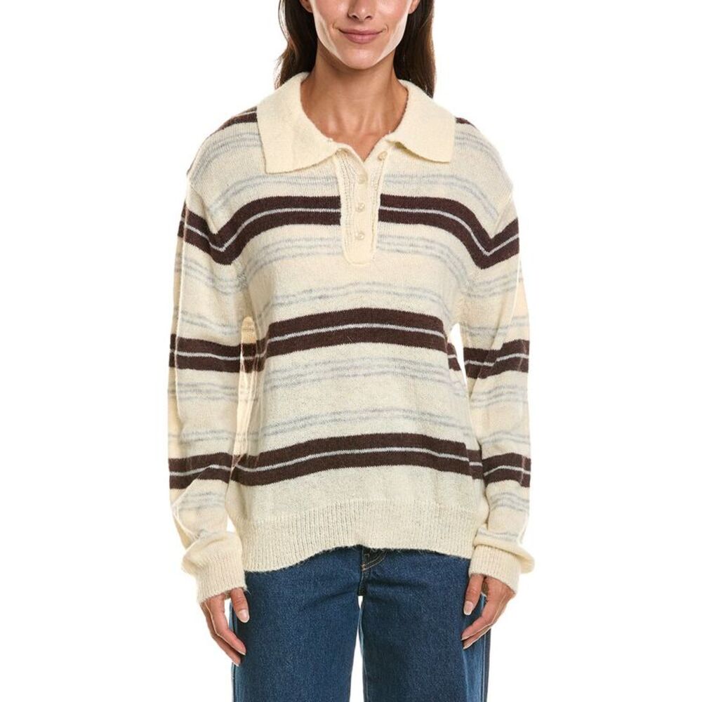 Abbey Womens  Sweater, White